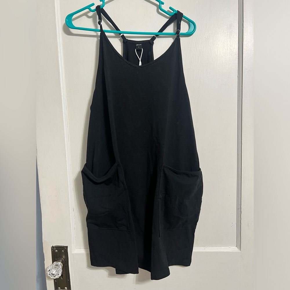 Women’s black romper